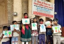 शिक्षा से शिखर तक एनजीओ मे बच्चों ने मनाया विश्व पृथ्वी दिवस विश्व पृथ्वी दिवस