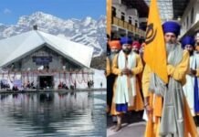 हेमकुंड साहिब धाम के कपाट पूरे विधि विधान के साथ श्रद्धालुओं के लिए खोले गए