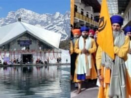 हेमकुंड साहिब धाम के कपाट पूरे विधि विधान के साथ श्रद्धालुओं के लिए खोले गए