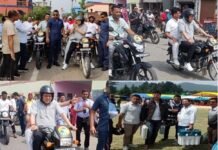 चंपावत में कल मतदान : सीएम धामी आज बाइक चलाकर डोर टू डोर लोगों से मिलने पहुंचे,पोलिंग पार्टी हुई रवाना Voting in Champawat