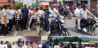 चंपावत में कल मतदान : सीएम धामी आज बाइक चलाकर डोर टू डोर लोगों से मिलने पहुंचे,पोलिंग पार्टी हुई रवाना Voting in Champawat