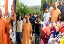 पुरानी यादें ताजा : गांव में आम लोगों की तरह घूमने निकले सीएम योगी ने सभी से की खूब बात, फोटो भी खिंचवाई cm-yogi-in-panchur-village-pauri-garhwal