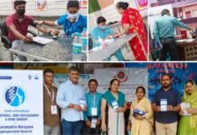 दिल्ली मानव अधिकार एवं अपराध नियंत्रण संगठन ने लगाया निशुल्क स्वास्थ्य जाँच शिविर, 327 लाभार्थियों ने लिया स्वास्थ्य लाभ health check-up camp