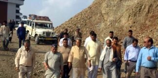 गढ़वाल सांसद तीरथ सिंह रावत ने किया द्वारीखाल ब्लॉक का निरीक्षण
