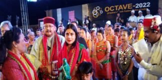 प्रतिष्ठित उत्सव ऑक्टेव-2022 का समापन, महाभारतकालीन समय से रहे हैं उत्तर-पूर्वी राज्यों से हमारे संबंध: महाराज