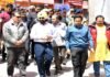 मुख्य सचिव ने बद्रीनाथ में निर्माण कार्यो का किया निरीक्षण, संस्थाओं को गुणवत्ता के साथ-साथ तेजी लाने के दिए निर्देश मुख्य सचिव डॉ0 एस.एस.सन्धु बद्रीनाथ