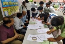 विश्व तंबाकू निषेध दिवस पर चलाया जागरूकता एवं हस्ताक्षर अभियान