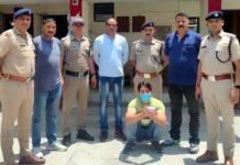 श्रीनगर गढ़वाल : अवैध स्मैक के साथ एक अभियुक्त गिरफ्तार youth-arrested with illegal smack
