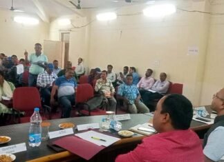 विकासखंड कार्यालय पौड़ी सभागार में बीडीसी बैठक आयोजित BDC meeting