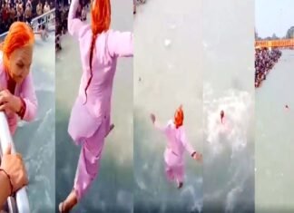 70 साल की बुजुर्ग दादी ने हरिद्वार में पुल से गंगा नदी में लगाई छलांग, आसानी से तैरकर आई बाहर, जमकर वायरल हो रहा है वीडियो Dangerous stunt of elderly grandmother