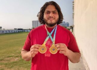 श्रीनगर गढ़वाल के देवांश नौटियाल ने लगातार तीसरे वर्ष सब जूनियर पावर लिफ्टिंग में गोल्ड मेडल जीतकर उत्तराखंड का नाम किया रोशन Devansh Nautiyal