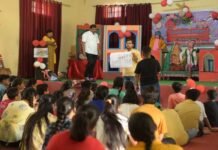 लर्निंग विद उलार समर कैंप में तीसरे दिन बच्चों ने सीखी पेंटिंग व स्केचिंग की बारीकियां