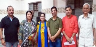 आजादी के अमृत महोत्सव पर राष्ट्रीय कवि सम्मेलन एवं वरिष्ठ नागरिक सम्मान