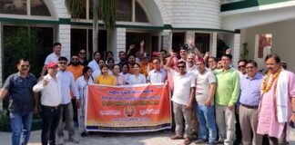 श्रीनगर पहुंची पुरानी पेंशन बहाली संयुक्त मोर्चा की “पेंशन प्रकाश यात्रा” Pension Prakash Yatra