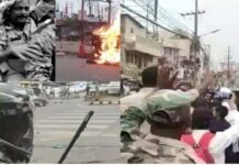 पैगंबर मोहम्मद पर बवाल: हिंसा में झुलसा रांची, फायरिंग में 1 की मौत 7 घायल, एसएसपी समेत कई पुलिसकर्मी जख्मी Ranchi scorched in violence1 killed 7 injured in firing