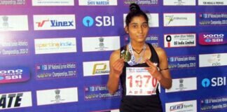 उत्तराखंड की गोल्डन गर्ल अंकिता ध्यानी ने 1500 मीटर दौड़ में जीता ब्रॉंज मेडल Ankita Dhyani of Pauri won bronze medal in 1500 meters race