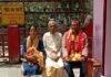कालीमठ शुभागमन पर डॉ. चमोला का हुआ भव्य स्वागत सम्मान Dr. Chamola's grand welcome honor on Kalimath auspiciousness