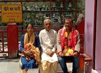 कालीमठ शुभागमन पर डॉ. चमोला का हुआ भव्य स्वागत सम्मान Dr. Chamola's grand welcome honor on Kalimath auspiciousness