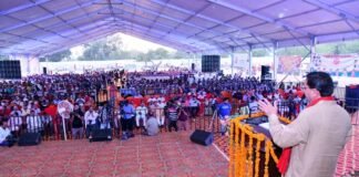 मोदी सरकार के आठ साल पूरे होने के उपलक्ष्य में देहरादून में आयोजित किया गया गरीब कल्याण सम्मेलन completion of eight years of Modi government