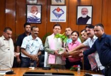 पत्रकारों की सात सूत्रीय मांगों पर सीएम धामी की सहमति,बोले पत्रकारों के हित नहीं होने दियें जायेंगे प्रभावित