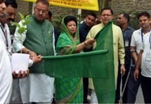 तीर्थ स्थानों में पर्यावरण संरक्षण और स्वच्छता अभियान का मुख्यमंत्री धामी ने किया फ्लैग ऑफ environmental protection and cleanliness campaign