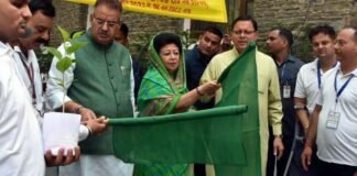 तीर्थ स्थानों में पर्यावरण संरक्षण और स्वच्छता अभियान का मुख्यमंत्री धामी ने किया फ्लैग ऑफ environmental protection and cleanliness campaign