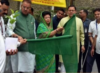 तीर्थ स्थानों में पर्यावरण संरक्षण और स्वच्छता अभियान का मुख्यमंत्री धामी ने किया फ्लैग ऑफ environmental protection and cleanliness campaign