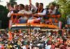 चंपावत उपचुनाव में ऐतिहासिक विजय के बाद मुख्यमंत्री धामी का देहरादून में हुआ भव्य स्वागत historic victory in Champawat by-election
