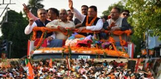 चंपावत उपचुनाव में ऐतिहासिक विजय के बाद मुख्यमंत्री धामी का देहरादून में हुआ भव्य स्वागत historic victory in Champawat by-election