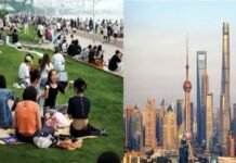 सुधरने लगे हालात: चीन के सबसे बड़े शहर शंघाई में दो महीनों बाद लौटी रौनक, लोगों ने खुली हवा में सांस ली shanghai