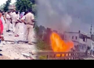तेज धमाके से दहला छपरा, पटाखा फैक्ट्री में ब्लास्ट से 3 लोगों की मौत, 5 घायल Blast in cracker factory in Chapra