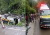 ऋषिकेश: कार को बचाने के चक्कर में पलटी यात्रियों से भरी बस, 24 लोग घायल Bus Accident In Rishikesh: