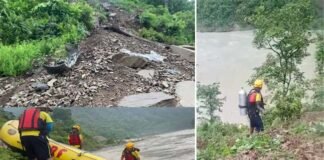 केदारनाथ से लौट रहे मेरठ के तीर्थयात्रियों की कार कौडियाला के पास गंगा नदी में गिरी, SDRF का सर्च एंड रेस्क्यू ऑपरेशन जारी CAR fell into river near kaudiyala rishikesh