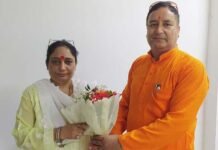 सहायक निदेशक डॉ. चंडी प्रसाद घिल्डियाल ने की विधानसभा अध्यक्ष से शिष्टाचार भेंट