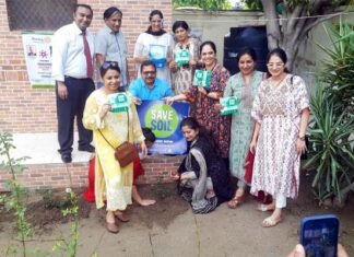 रोटरी क्लब वैशाली ने नोएडा के स्कूल में वृक्षारोपण कर दिया पर्यावरण संरक्षण का संदेश Rotary Club Vaishali