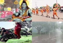 सावन विशेष: धार्मिक परंपराओं के साथ रिमझिम बारिश और झूले सावन माह का कराते हैं एहसास