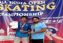 अच्छी खबर : ऑल इंडिया ओपन स्केटिंग चैंपियनशिप में पौड़ी गढ़वाल के श्रेष्ठ नेगी ने जीता गोल्ड मेडल Shrestha Negi won gold medal in All India Open Skating Championship