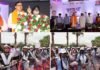 मुख्यमंत्री पुष्कर सिंह धामी ने कन्याश्री कार्यक्रम में की शिरकत, 200 निर्धन छात्राओं को बांटी साइकिल distributed cycles to girl students