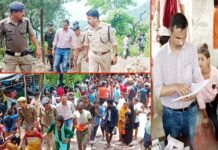 पौड़ी डीएम डॉ. जोगदण्डे ने कांवड़ियों के साथ 12 किमी पैदल चलकर लिया व्यवस्थाओं का जायजा Pauri DM took stock of the arrangements by walking 12 km with the Kanwariyas