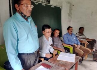 जीआईसी नवाखाल में पीटीए बैठक में नशा उन्मूलन एवं सिंगल यूज प्लास्टिक पर विचार विमर्श, एंटी ड्रग कमेटी का गठन
