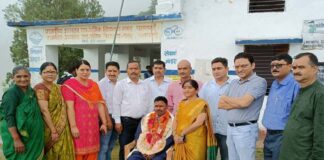 विनोद कुमार उनियाल को सेवानिवृत्ति पर विद्यालय परिवार ने दी भावभीनी विदाई