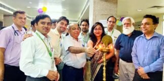 ग्रेटर नोएडा: ग्रीन सिटी अस्पताल ने मनाया दसवां स्थापना दिवस green-city-hospital