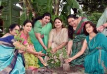 हरेला पर्व पर सीएम धामी की पत्नी ने मुख्यमंत्री आवास परिसर में किया पौधरोपण, विधायकों की पत्नियों को भेंट किए पौधे