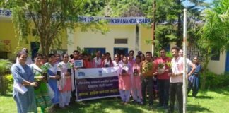 राजकीय महाविधालय देवप्रयाग में नमामि गंगे कार्यक्रम के अंतर्गत किया गया हरेला पर्व का आयोजन harela-parva