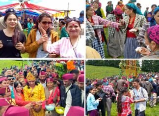 बटर फेस्टिवल: उत्तराखंड का प्रसिद्ध अंढूड़ी त्यौहार, दयारा बुग्याल में पर्यटकों ने स्थानीय लोगों के साथ खेली मक्खन, मट्ठे की होली Butter Festival, Daira Bugyal