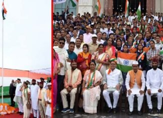 मुख्यमंत्री धामी ने गैरसैंण विधानसभा में फहराया तिरंगा, कई विकास योजनाओं की घोषणाएं कीं, बोले भ्रष्टाचार को कतई बर्दाश्त नहीं किया जाएगा CM Dhami hoisted flag in Gairsain