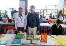 जीआईसी हिंसरियाखाल के छात्र गौरव का गणितीय मॉडल NCERT दिल्ली द्वारा राष्ट्रीय स्तर पर किया गया प्रदर्शित Hinsriyakhal