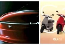ओला कंपनी का डबल धमाल: इलेक्ट्रिक कार की दिखाई झलक, नया इलेक्ट्रिक स्कूटर भी किया लॉन्च, सिंगल चार्ज में चलेगी 500 KM तक OLA-electric-car