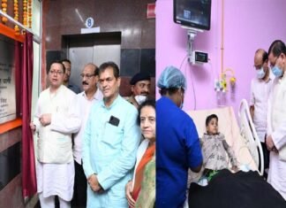 मुख्यमंत्री पुष्कर सिंह धामी ने AIIMS में PICU का किया शुभारंभ PICU in AIIMS