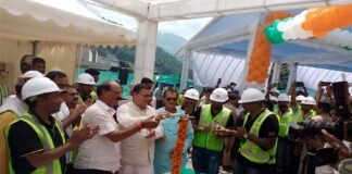 सीएम धामी ने ऋषिकेश-कर्णप्रयाग रेल लाइन के अंतर्गत शिवपुरी टनल का किया शुभारंभ Rishikesh-Karnprayag rail line